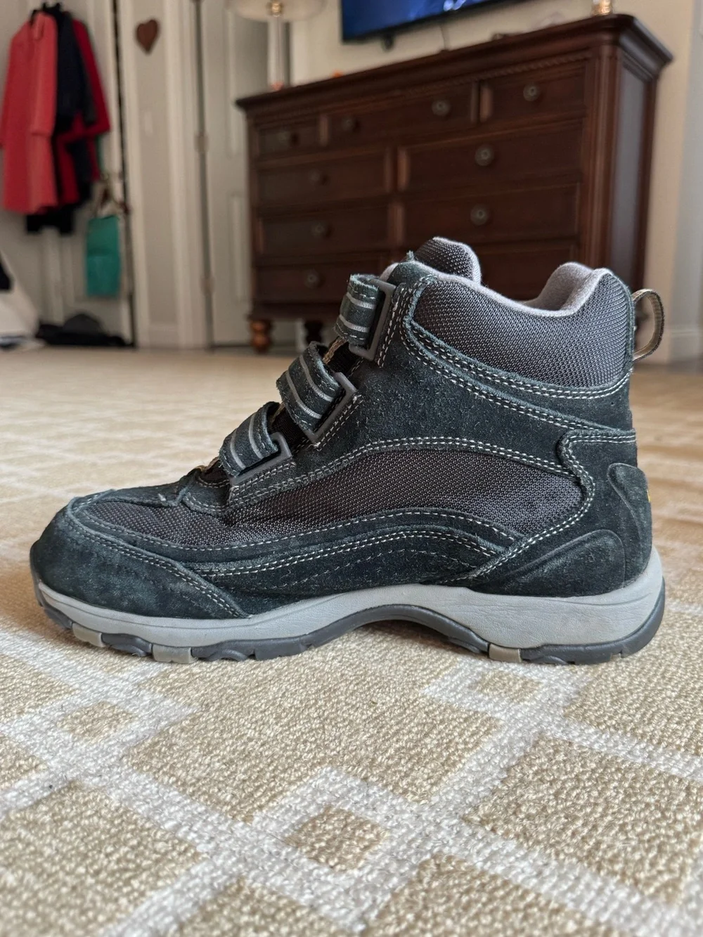 L.L.Bean TEK2.5 Waterproof Hiking Boots Black Size 9.5 Wide